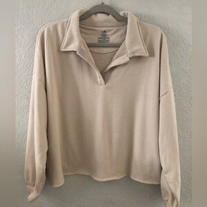 Secret Treasures Cropped Pullover Sweater- Medium